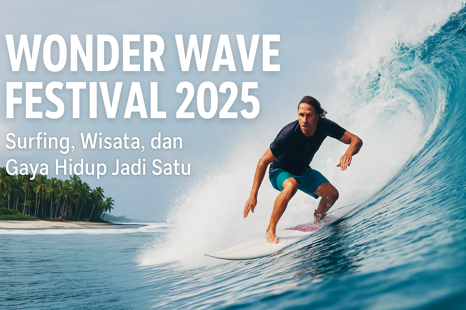 Wonder Wave Festival 2025: Ketika Surfing, Wisata, dan Teknologi Gabung Jadi Lifestyle Masa Kini