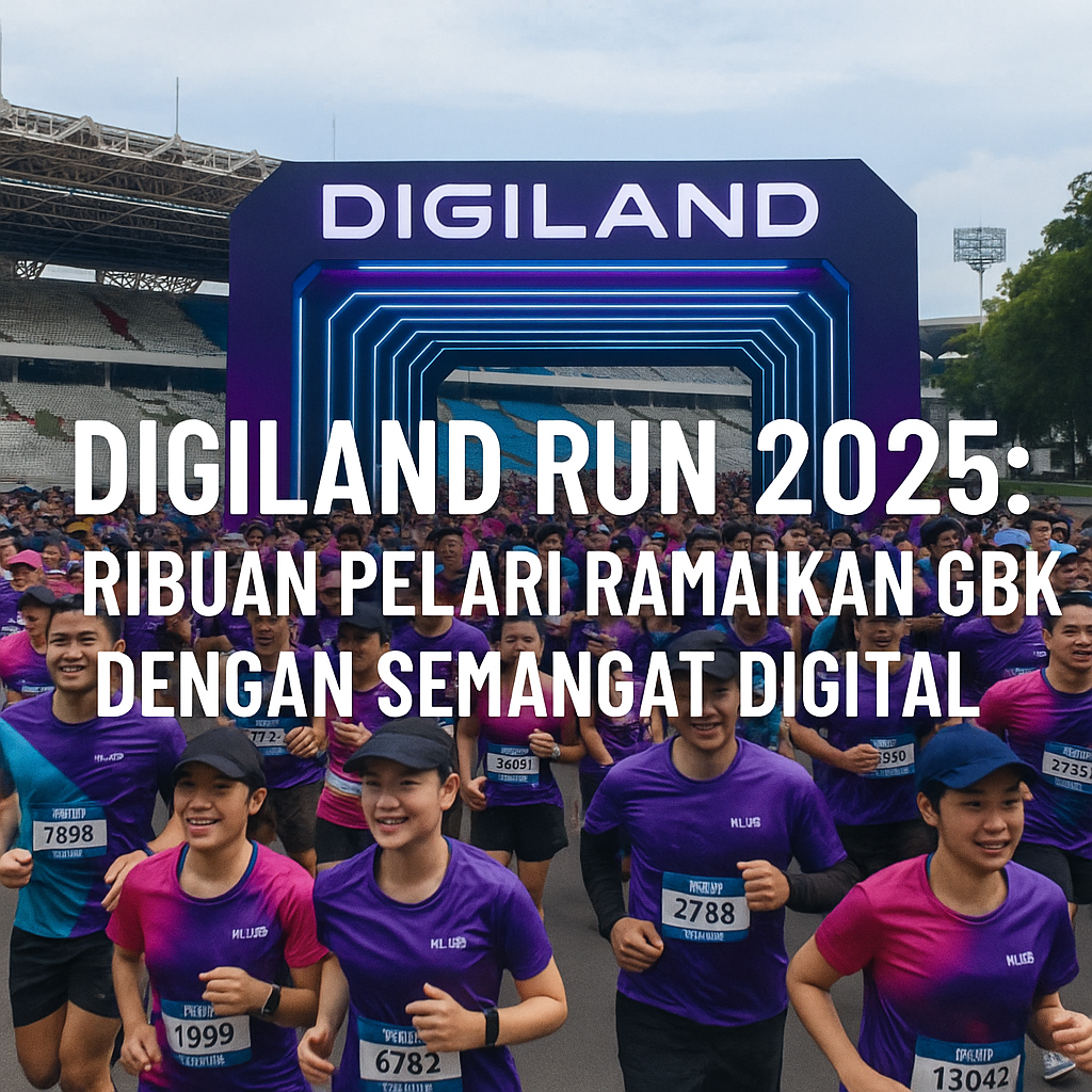 Digiland Run 2025: Ketika Lari & Teknologi Bertabrakan di GBK