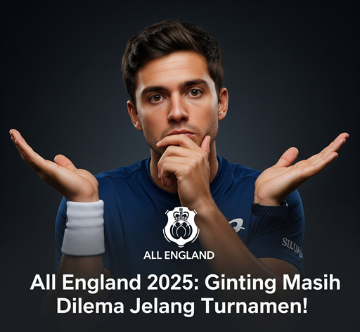 All England 2025: Ginting Masih Dilema Jelang Turnamen!