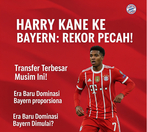 Bayern Munchen Boyong Harry Kane: Rekor Transfer Pecah!