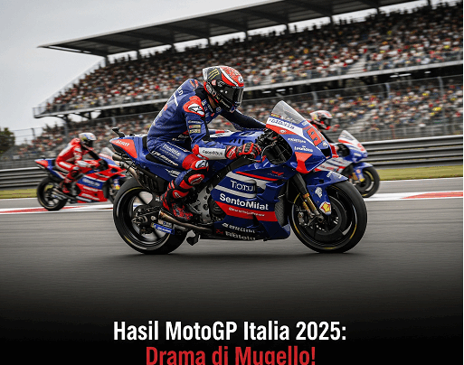 hasil motogp italia 2025
