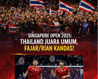 thailand juara singapore open