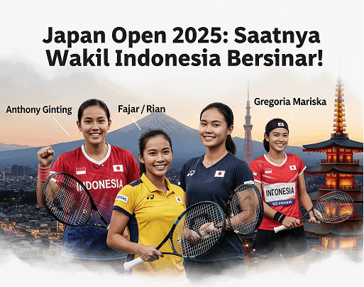 wakil indonesia di japan open