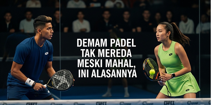 Demam Padel Tak Mereda Meski Mahal, Ini Alasannya