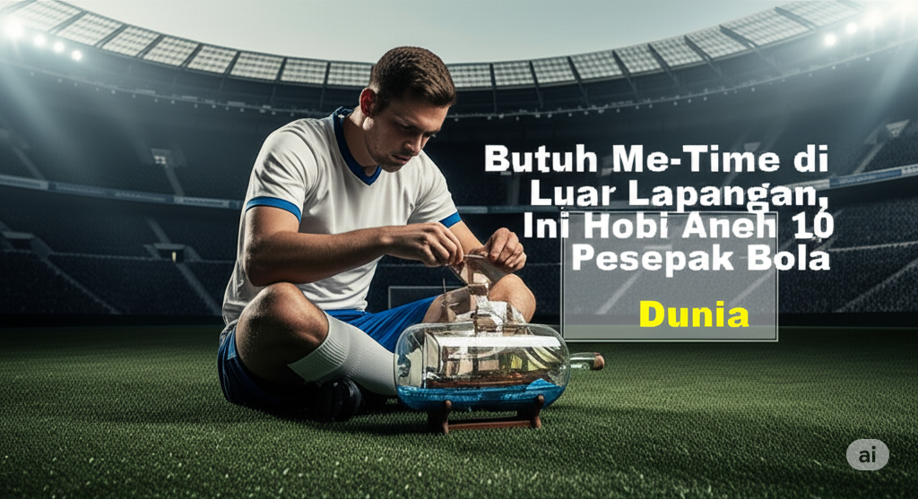 10 Hobi Aneh Pesepak Bola Dunia, dari Main Bingo hingga