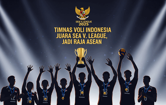 timnas voli indonesia juara