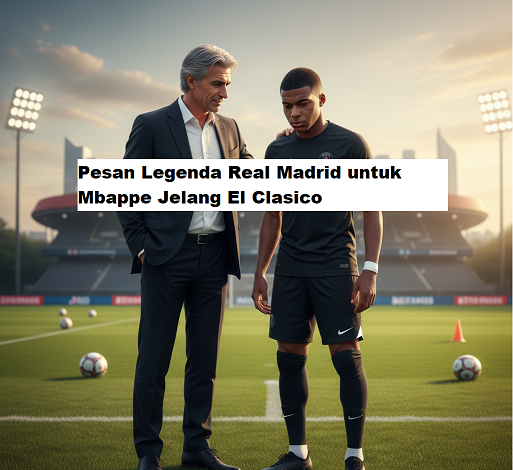 Pesan Legenda Real Madrid untuk Mbappe Jelang El Clasico